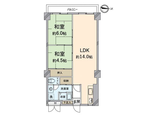 メゾン深草 間取図(平面図) メゾン深草 間取図(平面図)
