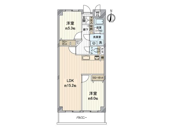 藤和ライブタウン伏見桃山 間取図(平面図) 藤和ライブタウン伏見桃山 間取図(平面図)