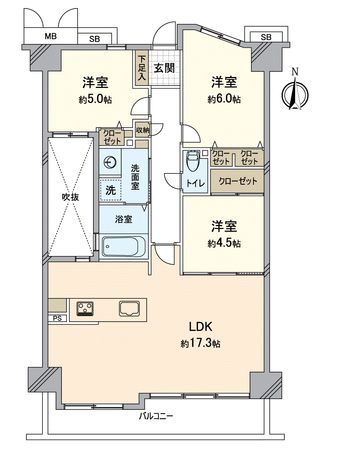 京都伏見アーバンコンフォート 間取図(平面図) 京都伏見アーバンコンフォート 間取図(平面図)