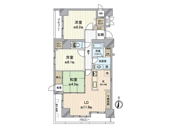 間取図(平面図)