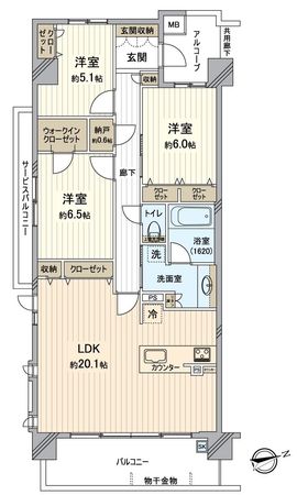 間取図(平面図)
