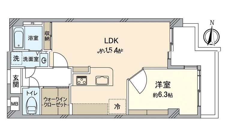ルミエール藤ノ森 間取図(平面図) 間取図(平面図)