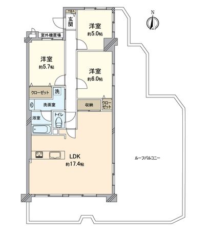 間取図(平面図)