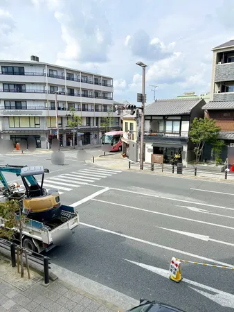 前面道路