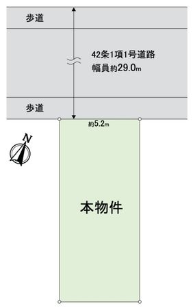 此花区春日出中2丁目 区画図