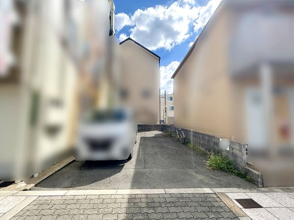 此花区春日出中2丁目 前面道路含む外観