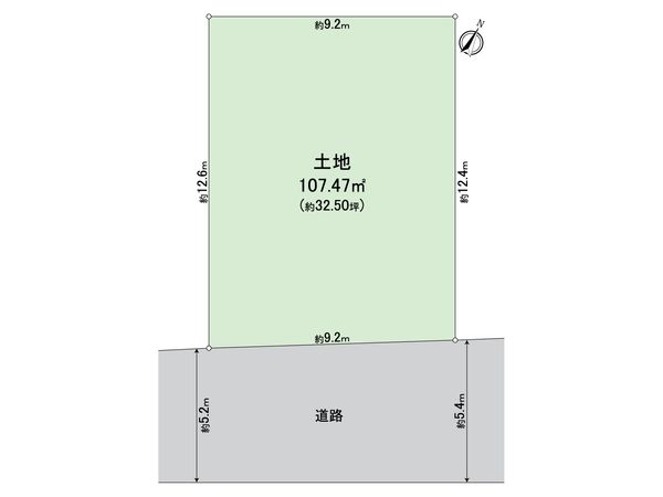 此花区伝法5丁目土地 区画図 此花区伝法5丁目土地 区画図