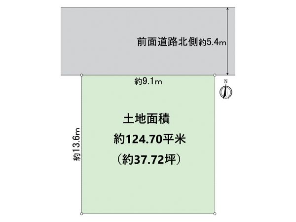 此花区春日出北3丁目土地 区画図 此花区春日出北3丁目土地 区画図