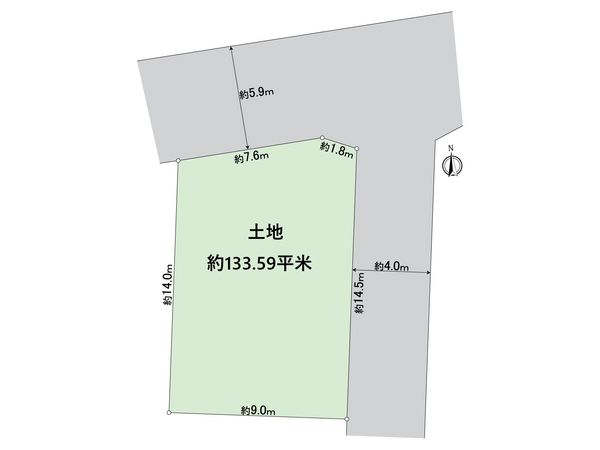 此花区朝日2丁目土地 区画図 区画図