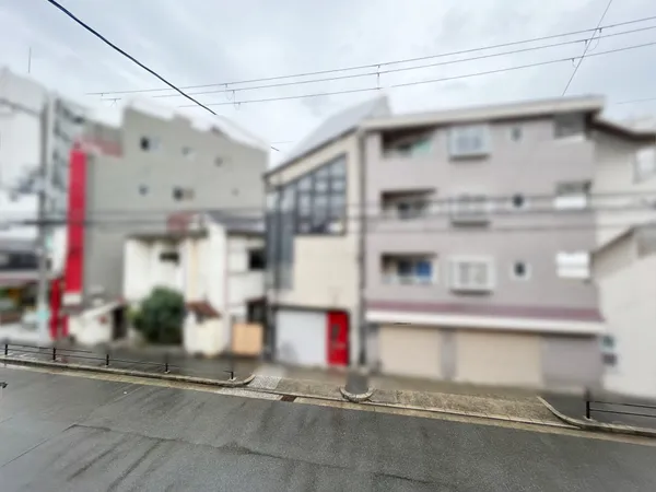 2階バルコニーからの眺望