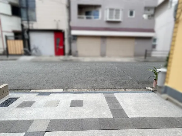 前面道路