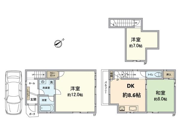 西淀川区佃5丁目戸建 室内 西淀川区佃5丁目戸建 室内