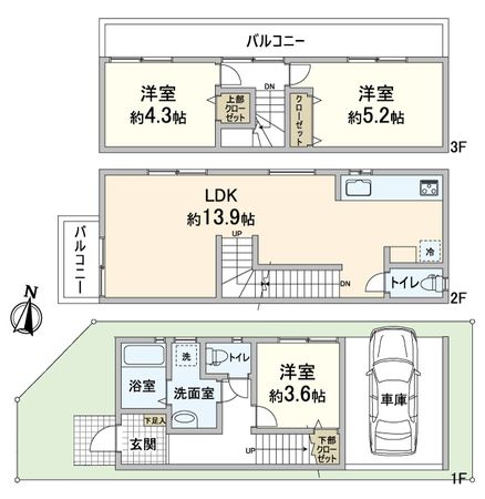 間取図(平面図)