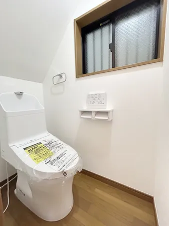 トイレ（1階）2025年8月リフォーム完了済です。