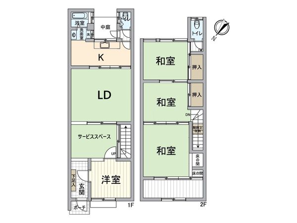 西淀川区花川2丁目戸建 室内