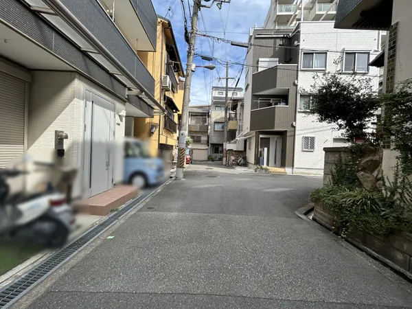 前面道路