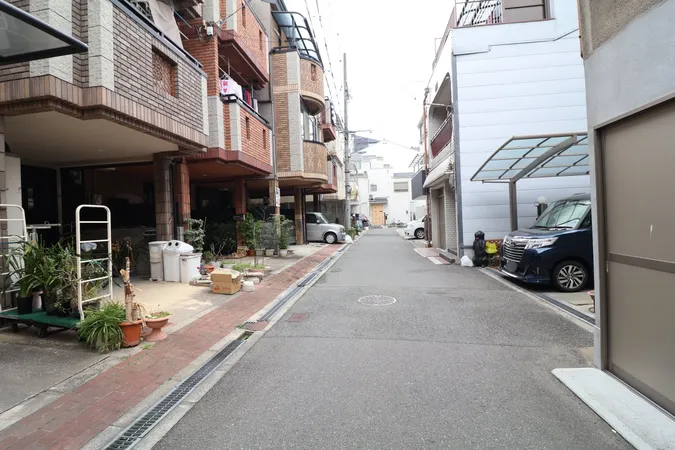 前面道路