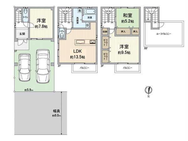 間取図(平面図)