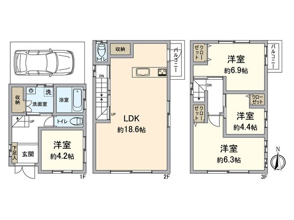 間取図(平面図)