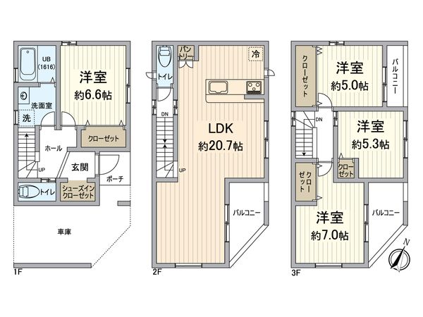 間取図(平面図)