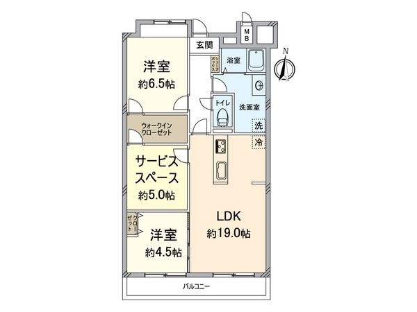 高見フローラルタウン セントラルスクエア31 間取図(平面図) 間取図(平面図)