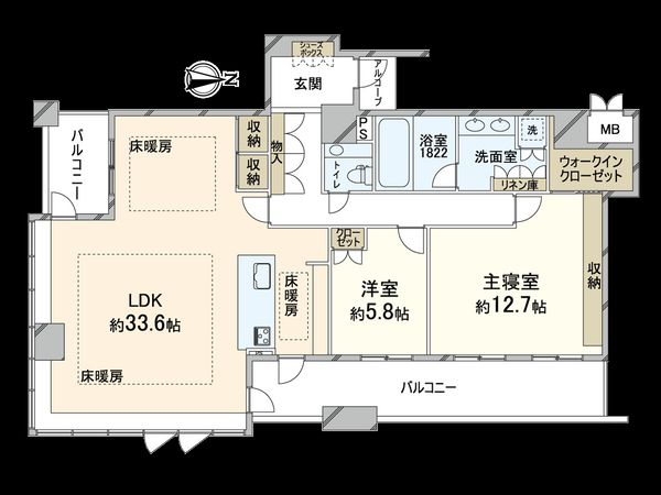 間取図(平面図)