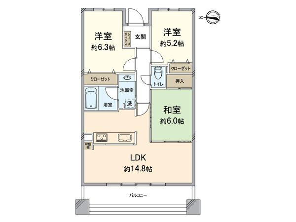 間取図(平面図)