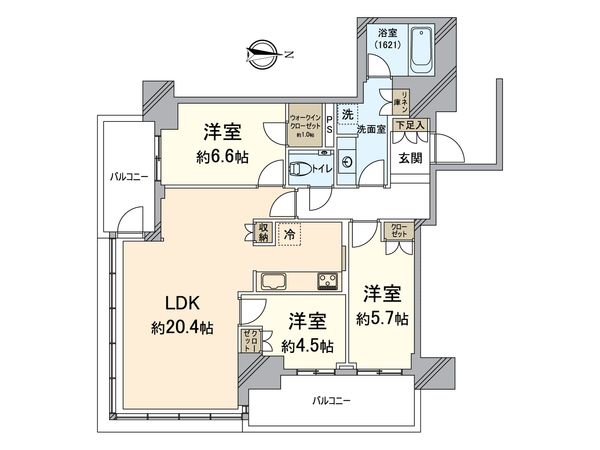 間取図(平面図)