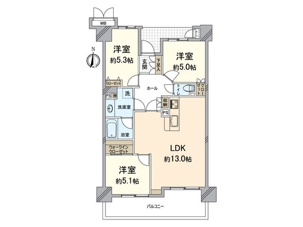 間取図(平面図)