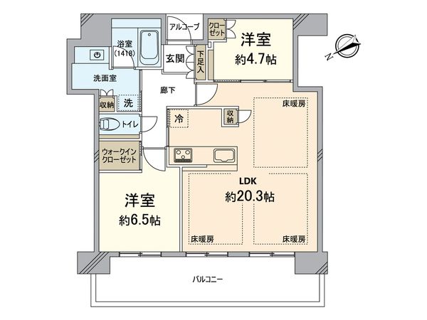 間取図(平面図)