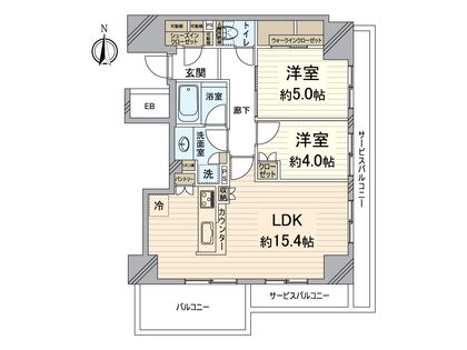 間取図(平面図)