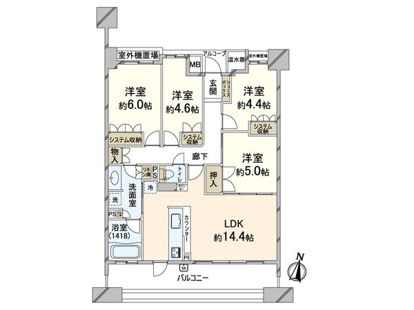 間取図(平面図)