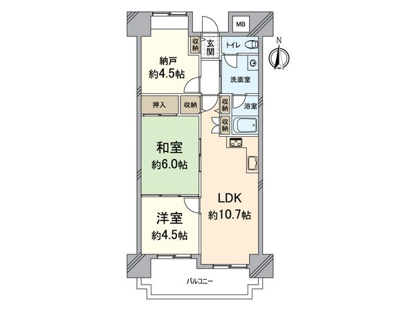 間取図(平面図)