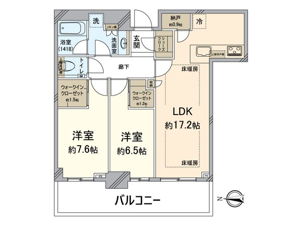 間取図(平面図)
