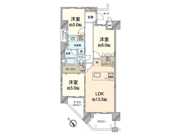 アトレ御幣島 間取図(平面図) 間取図(平面図)