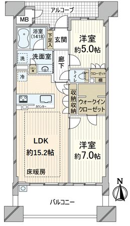 間取図(平面図)