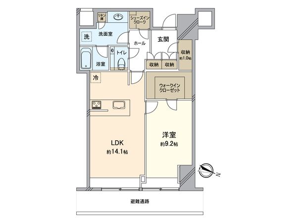 Brillia Tower堂島 間取図(平面図) Brillia Tower堂島 間取図(平面図)
