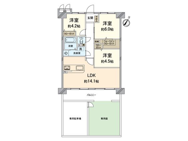 間取図(平面図)
