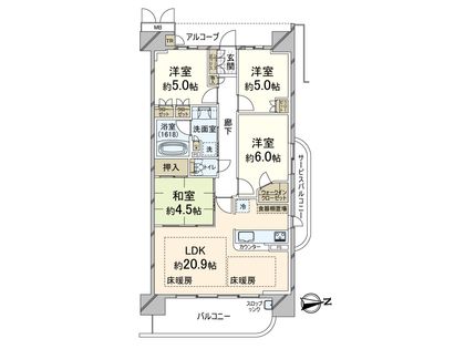 間取図(平面図)