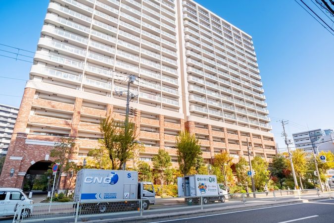リバーガーデン福島木漏れ日の丘 CDEF棟 外観 リバーガーデン福島木漏れ日の丘 CDEF棟 外観