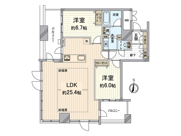 ローレルタワーサンクタス梅田 間取図(平面図) 間取図(平面図)