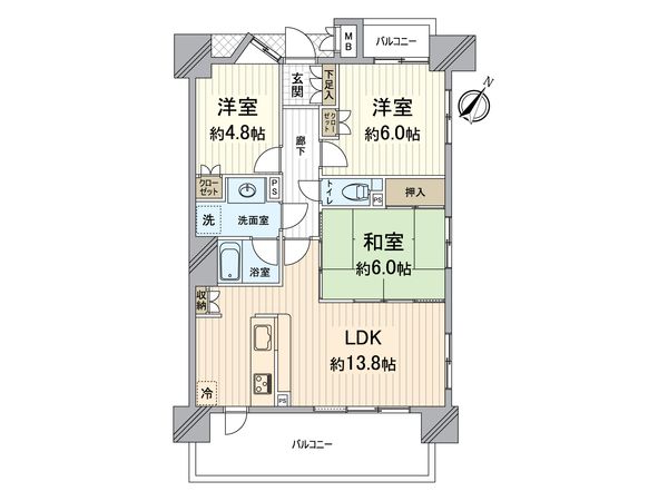 間取図(平面図)
