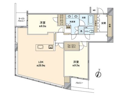 間取図(平面図)