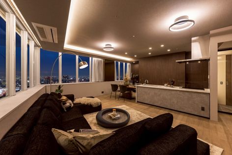 ザ・タワー大阪 リビング