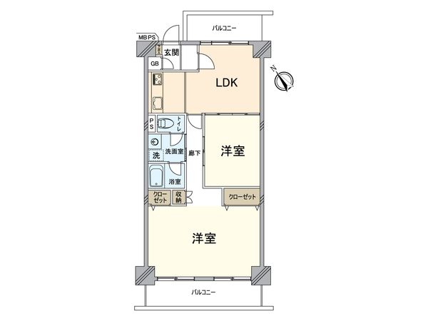 インペリアル堂島 間取図(平面図) 間取図(平面図)