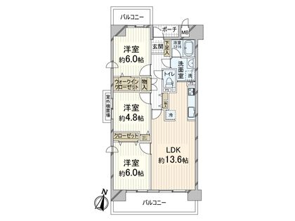 間取図(平面図)
