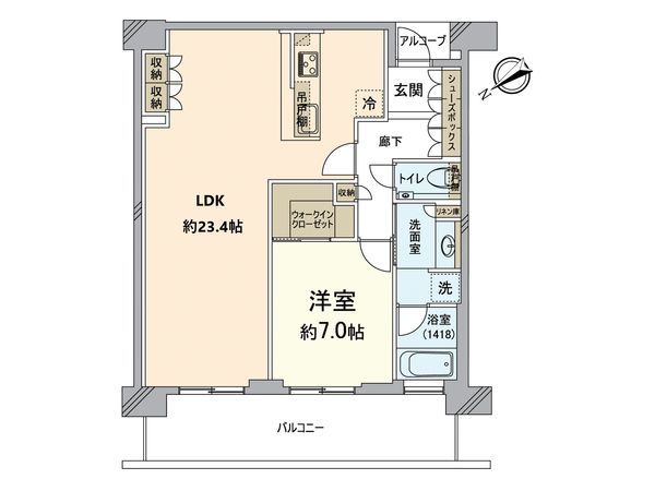 ザ・パークハウス中之島タワー 間取図(平面図) ザ・パークハウス中之島タワー 間取図(平面図)