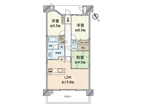 キングス夢咲シティひかりの街 C棟シャインコート 間取図(平面図) キングス夢咲シティひかりの街 C棟シャインコート 間取図(平面図)