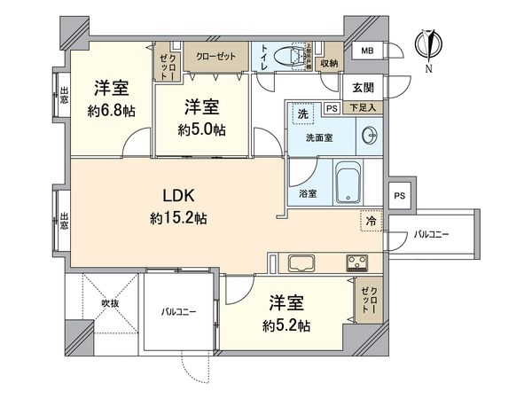 間取図(平面図)