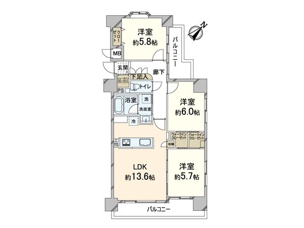 間取図(平面図)